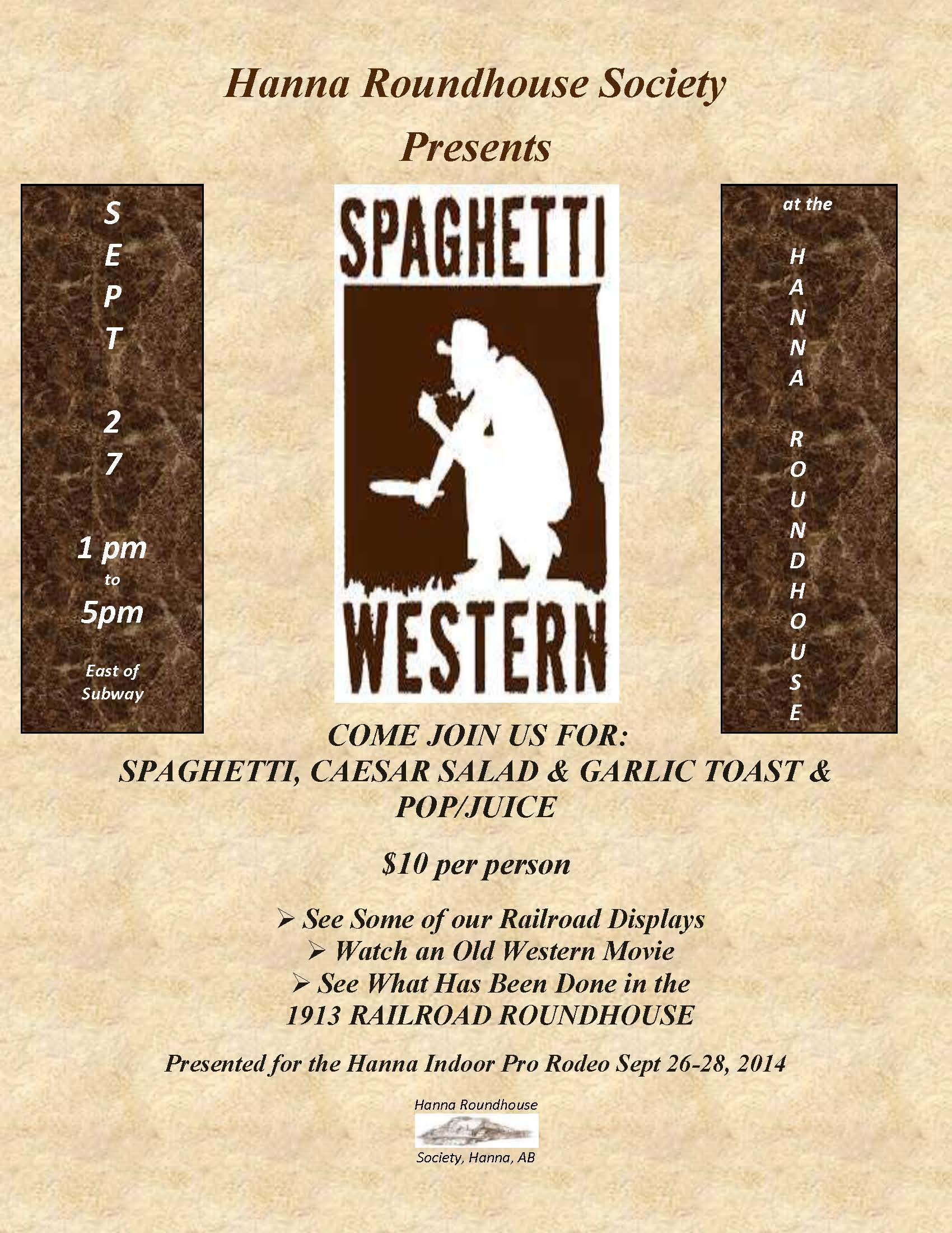Spaghetti Western poster 2014